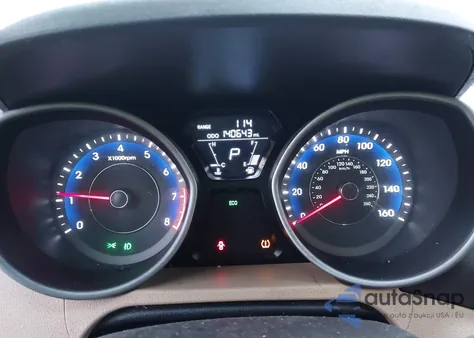 2013 Hyundai Elantra Limited from USA, damaged, VIN KMHDH4AE9DU595498